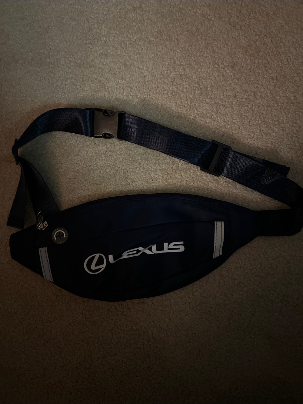 Navy Lexus Fanny Pack